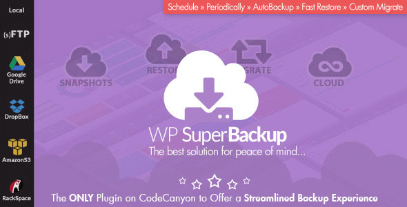 Super Backup & Clone v1.7 – Migrate for WordPress