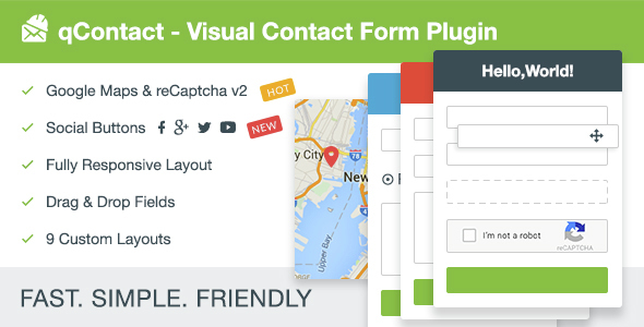 qContact Form Builder – Easy Contact Form