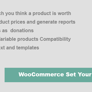 JC WooCommerce Set Your Price