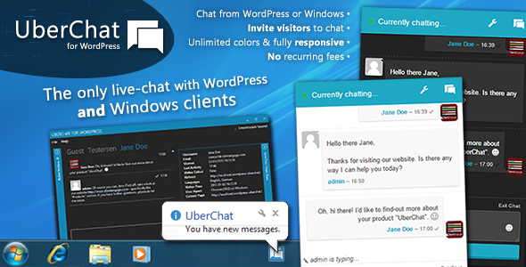 Uber Chat – Ultimate Live Chat with Windows Client