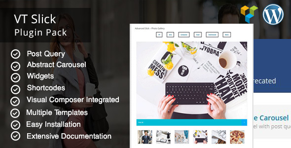 VT Slick Carousel WordPress Plugin
