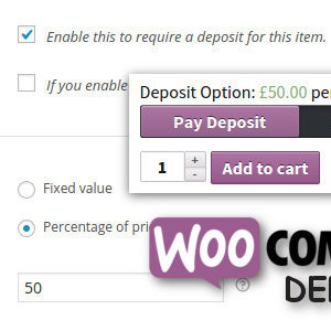 WooCommerce Deposits v1.5 – Partial Payments Plugin