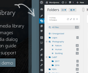 WP Real Media Library v2.2.2 – Media Categories / Folders