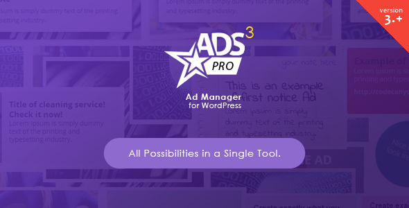 ADS PRO v3.3.0 – Multi-Purpose WordPress Ad Manager