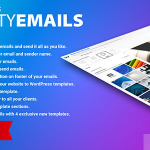 WordPress Pretty HTML Emails v1.6.0 – Responsive Modern HTML Email Templates