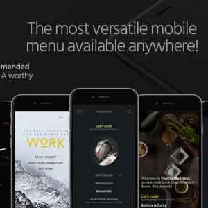 TapTap v3.2 – A Super Customizable WordPress Mobile Menu