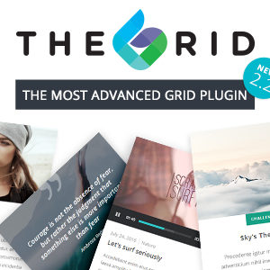 The Grid v2.2.0 – Responsive WordPress Grid Plugin