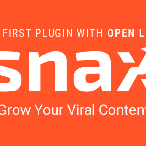 Snax v1.13.1 – Viral Front-End Uploader