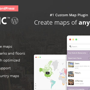 Mapplic v4.1 – Custom Interactive Map WordPress Plugin