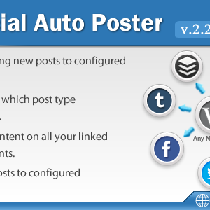 Social Auto Poster v2.2.9 – WordPress Plugin