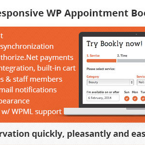 Bookly Booking Plugin v14.0 – Responsive Appointment Booking