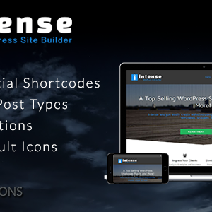 Intense v2.8.7 – Shortcodes and Site Builder for WordPress