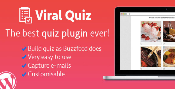 WordPress Viral Quiz v2.17 BuzzFeed Quiz Builder