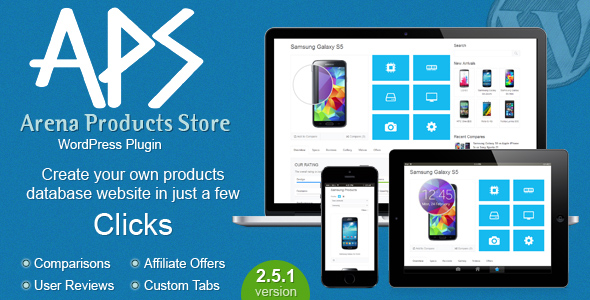 Arena Products Store v2.5.1 – WordPress Plugin