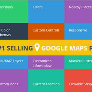 Advanced Google Maps Plugin for WordPress v4.0.1