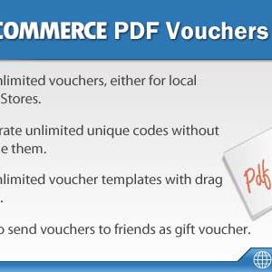 WooCommerce PDF Vouchers v3.0.5 – WordPress Plugin