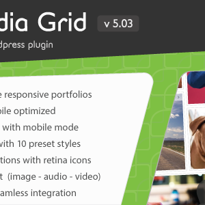 Media Grid v5.03 – WordPress Responsive Portfolio