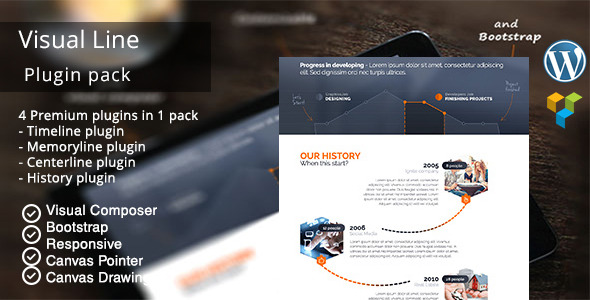 Visual Line v2.0.2 – WordPress Timeline Plugin