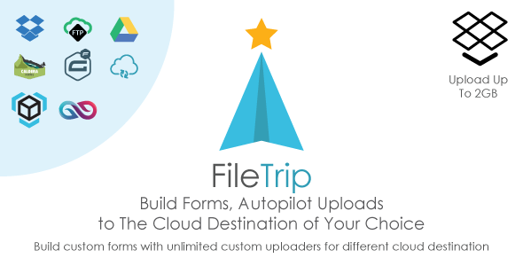 Filetrip v2.0.7 – Easily upload to Dropbox + Google Drive + FTP + WordPress