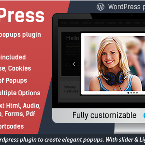 PopupPress v2.7 – Popups with Slider & Lightbox for WP