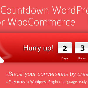 CountDown Pro WP Plugin v1.4.3.3