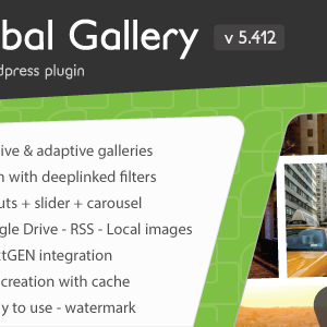 Global Gallery v5.412 – WordPress Responsive Gallery