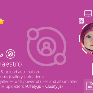 Closify Press v1.9.6 – Frontend photo upload + Live gallery builder