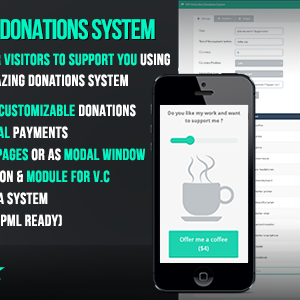 WP Attractive Donations System v1.103 – Easy Stripe & Paypal