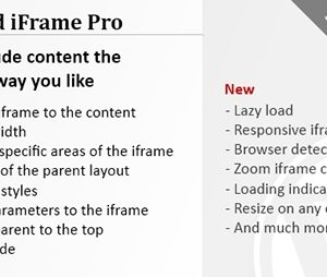 Advanced iFrame Pro v7.5