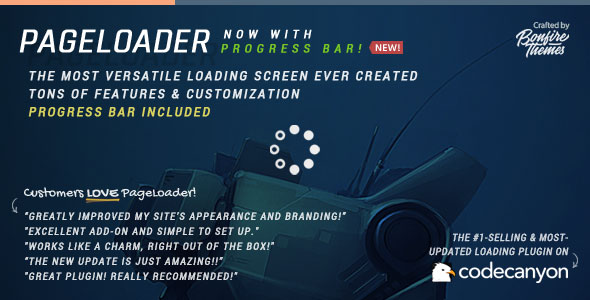 PageLoader v3.3 – Loading Screen and Progress Bar