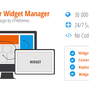 Sidebar & Widget Manager v3.23