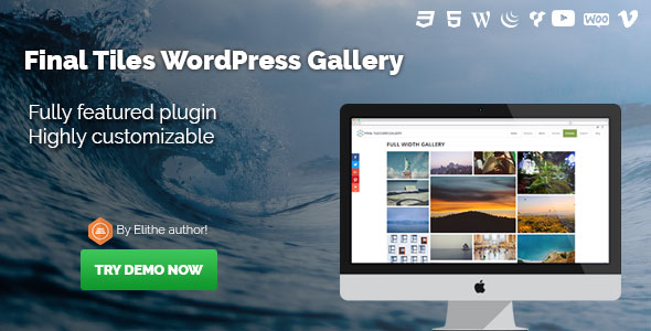 Final Tiles Grid Gallery for WordPress v3.3.4