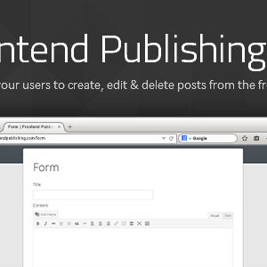 Frontend Publishing Pro v3.8.4