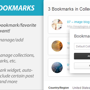 WordPress User Bookmarks (Standalone version) v3.4