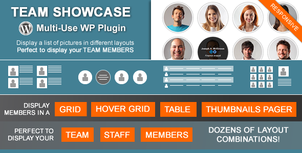 The Team Pro v1.3.1 – Team Showcase WordPress Plugin