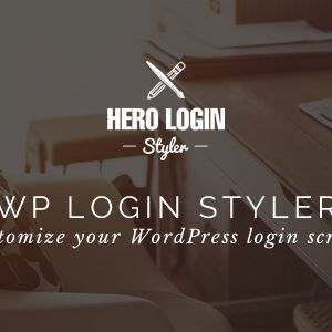 Hero Login Styler v1.3.0 – WP Login Screen Customizer