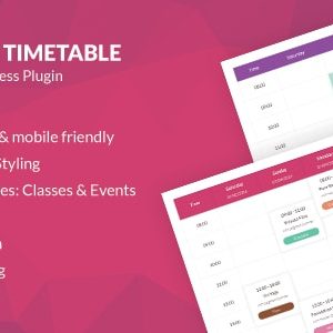 Noo Timetable v2.0.4.1 – Responsive Calendar and Auto Sync