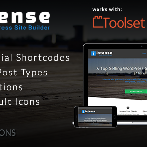 Intense v2.9.2 – Shortcodes and Site Builder for WordPress