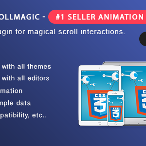 Scroll Magic v3.2 – Scrolling Animation Builder WordPress Plugin