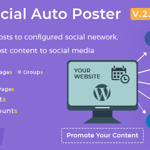 Social Auto Poster v2.5.0 – WordPress Plugin