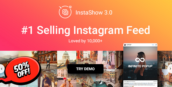 Instagram Feed v3.0 – WordPress Gallery for Instagram