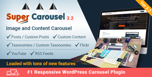 Super Carousel v3.2 – Responsive WordPress Plugin