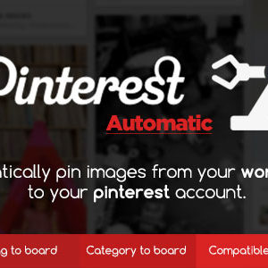 Pinterest Automatic Pin WordPress Plugin v4.6.0