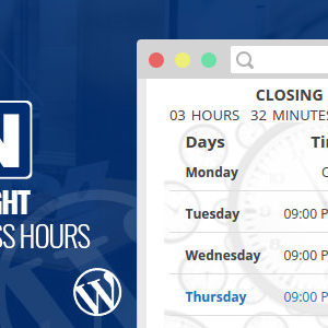 Day Night Business Hours WordPress Plugin v1.0.1