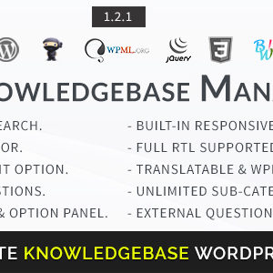 Knowledge Base v4.1.0 – Helpdesk | Wiki WordPress Plugin