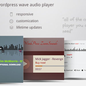ZoomSounds v3.40 – WordPress Audio Player