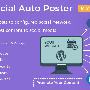 Social Auto Poster v2.6.0 – WordPress Plugin