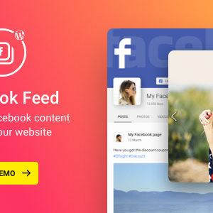 WordPress Facebook Plugin v1.3.1 – Facebook Feed Widget