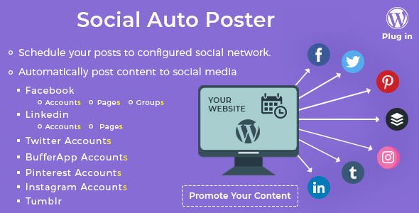 FS Poster v2.6.0 – WordPress auto poster and scheduler