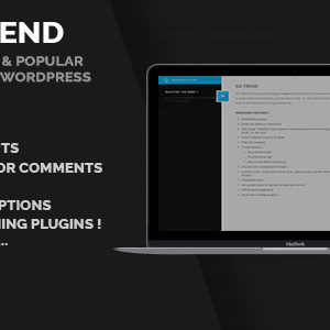 Go trend v1.4 – WordPress popular posts widget